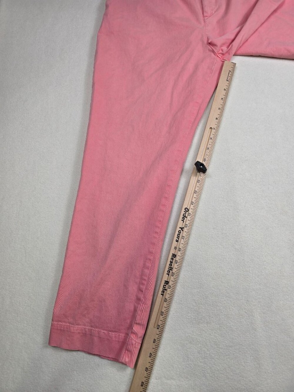 Vineyard Vines Womens Size 14 Pink Chino Straight Leg Pants - Picture 4 of 5